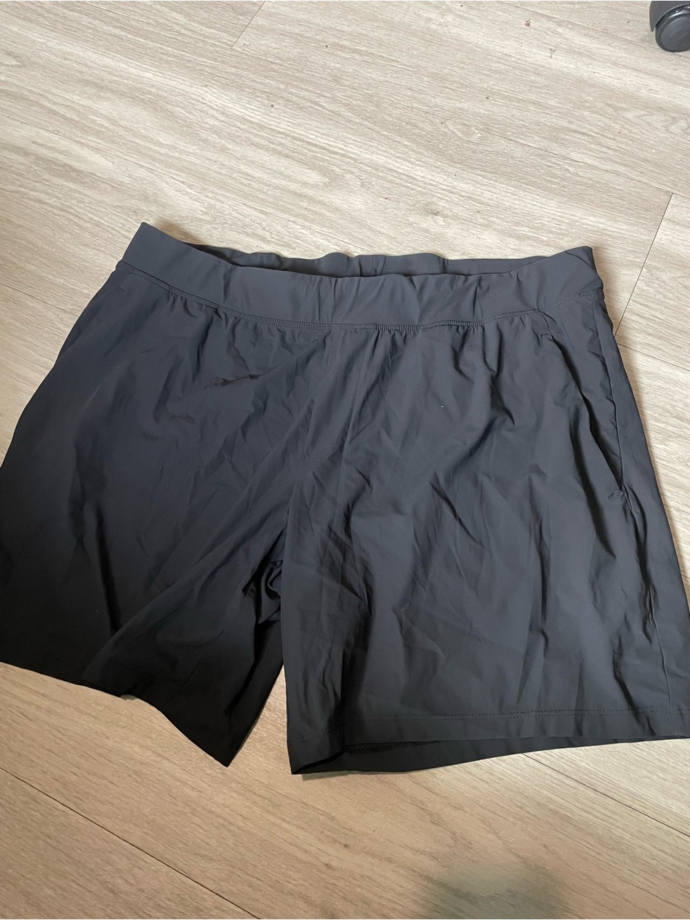 all in motion Black Athletic Shorts with Elastic Waist